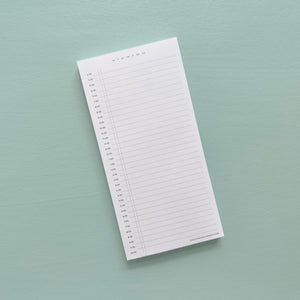 The Schedule Creator Notepad