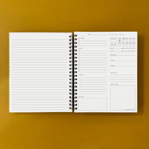 The Daily Page 3-Month Planner & Journal