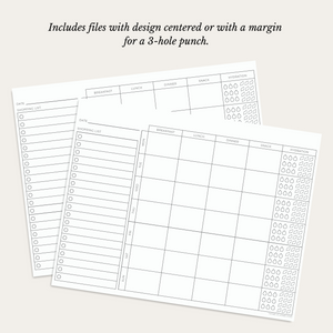 Meal & Hydration Planner